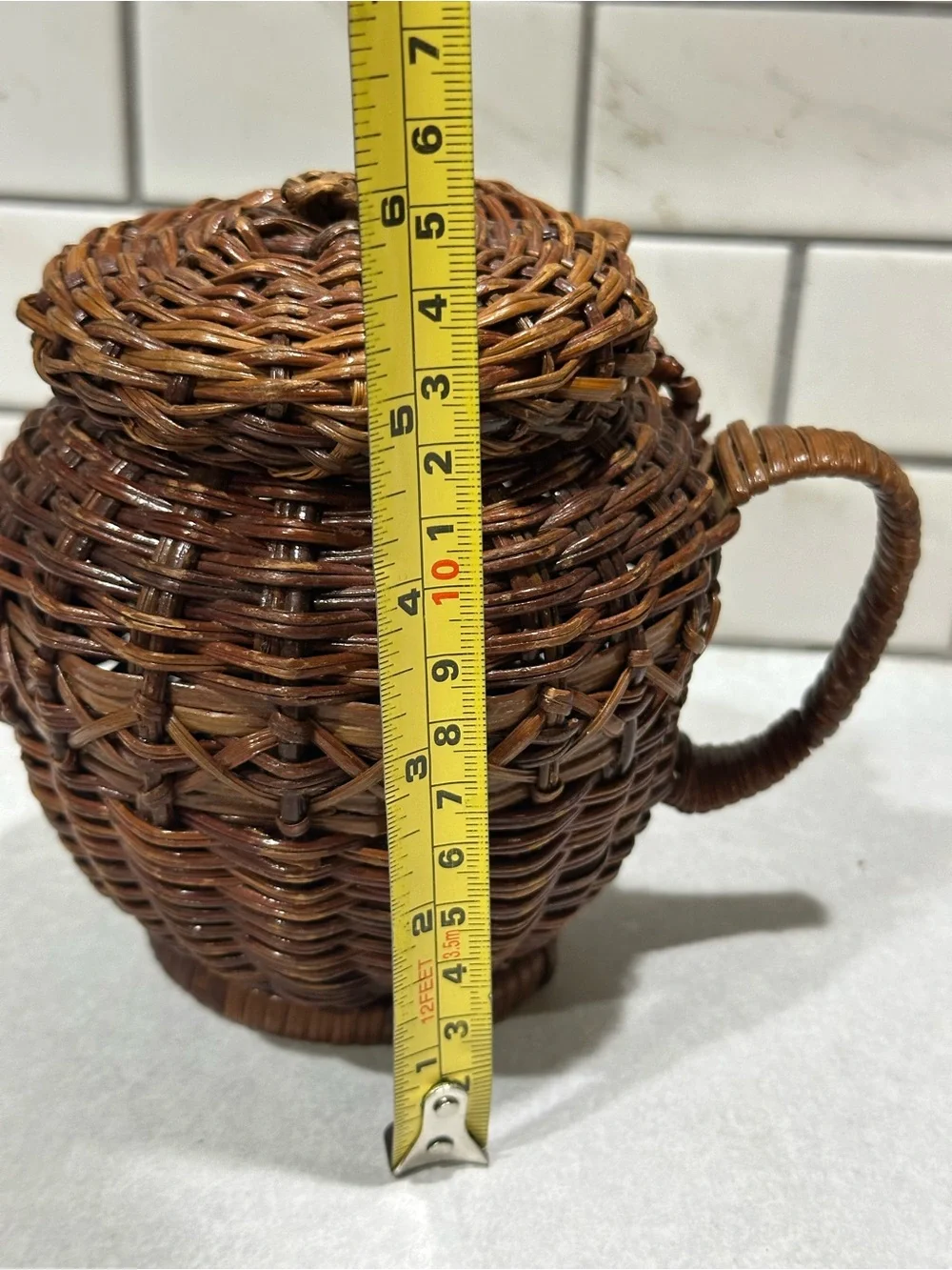 Teapot-Shaped Basket